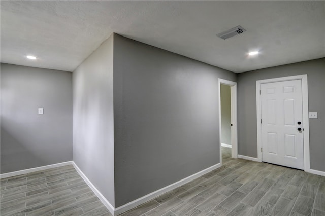 entryway featuring light hardwood / wood-style floors