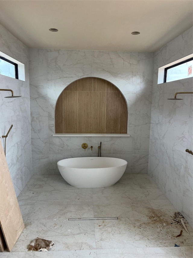 bathroom with a bathtub