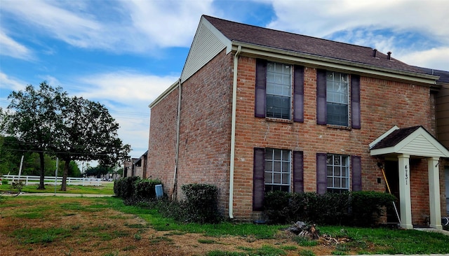 view of side of home