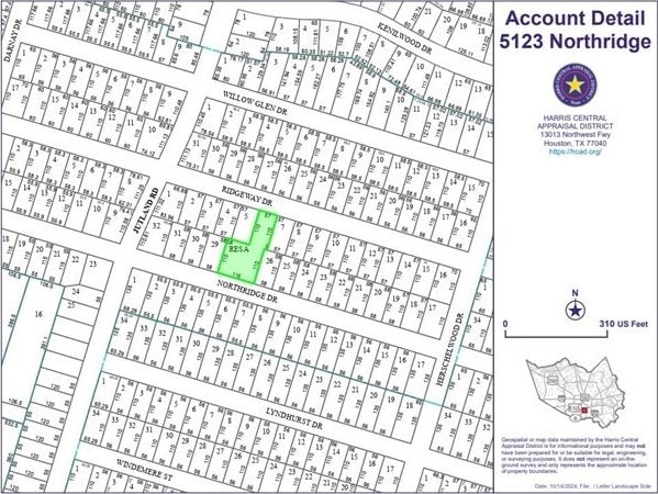 5123NORTHRIDGE Na Dr, Houston TX, 77033 land for sale