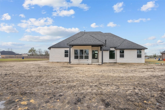 view of back of property