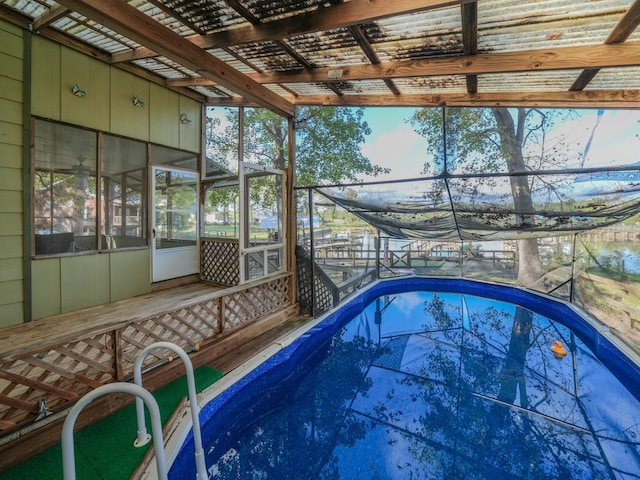 96 N Lakeside Dr, Huntsville, TX 77320 - view of swimming pool
