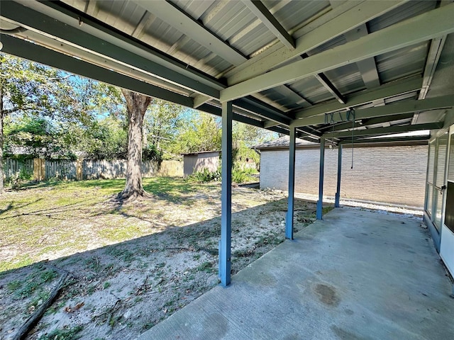 view of patio / terrace