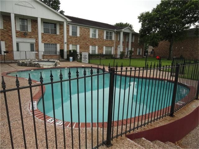 view of pool