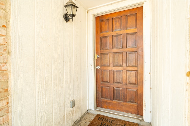 view of entrance to property