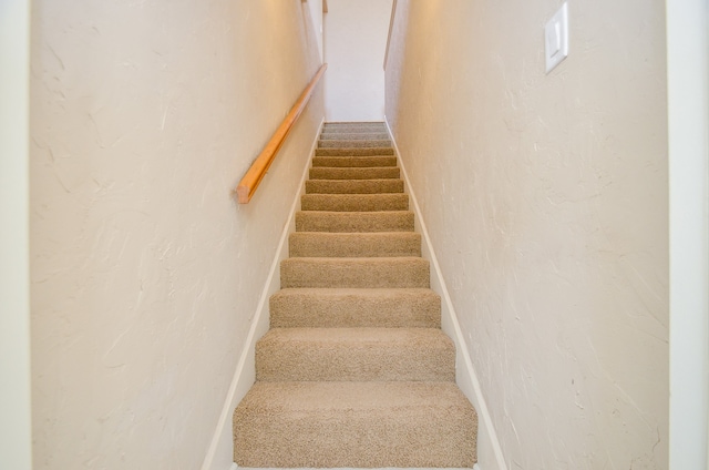 view of staircase