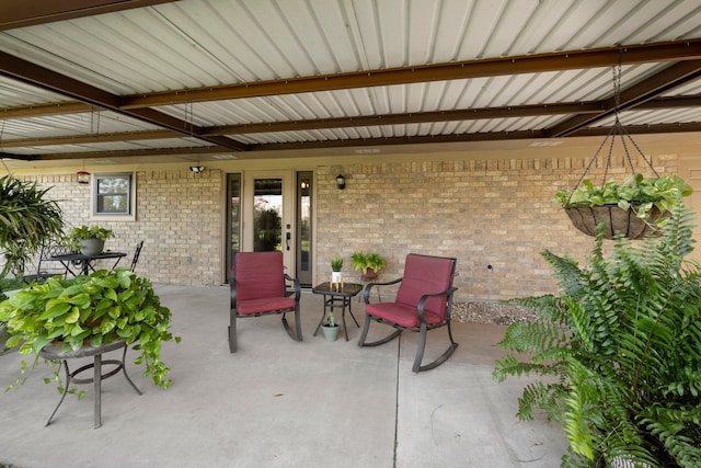 view of patio