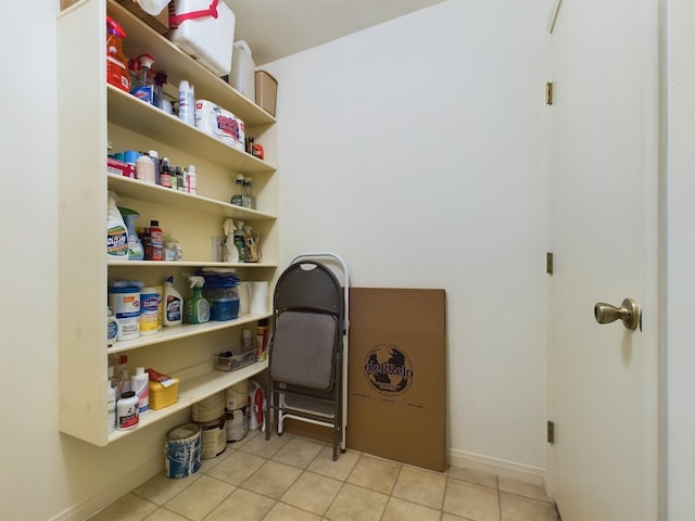 view of pantry