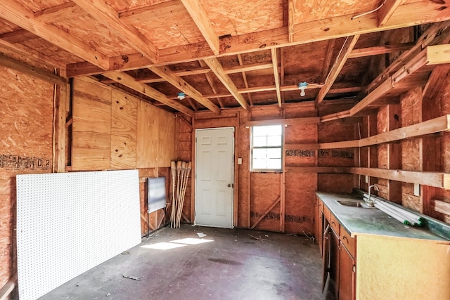 miscellaneous room featuring sink