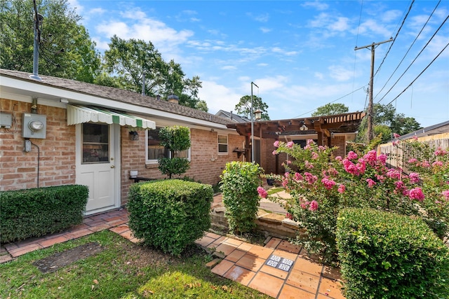 4415 Fallbrook Dr, Houston, TX 77018 - view of front of property with brick siding