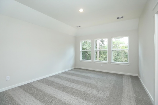 spare room with carpet floors