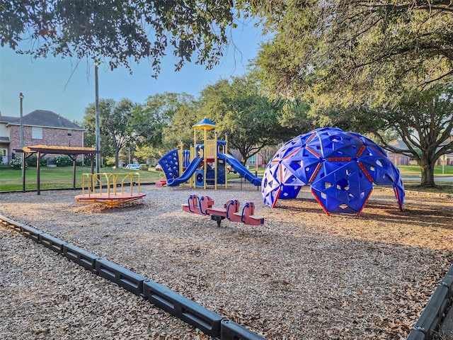 view of play area