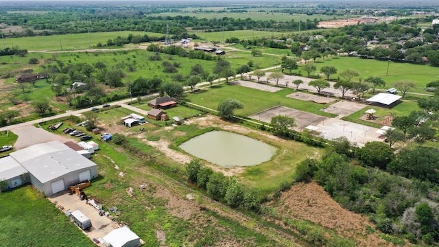 bird's eye view featuring a rural view