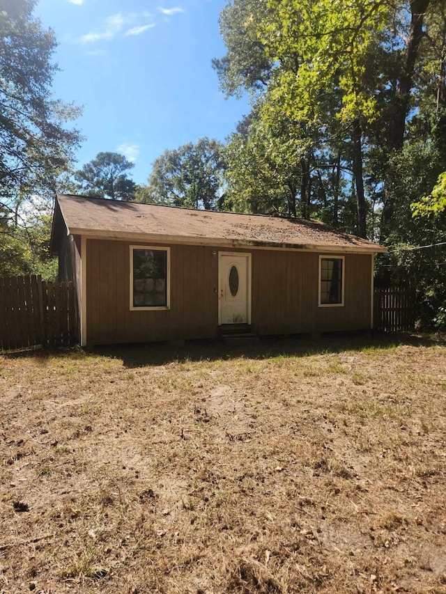 view of ranch-style home