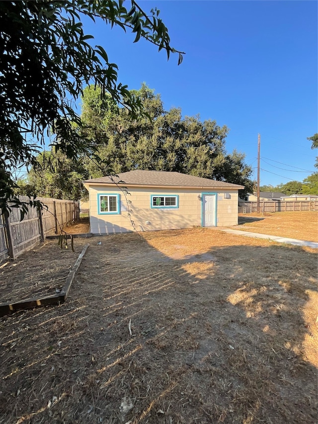 view of rear view of house