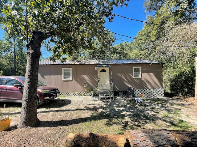 view of manufactured / mobile home