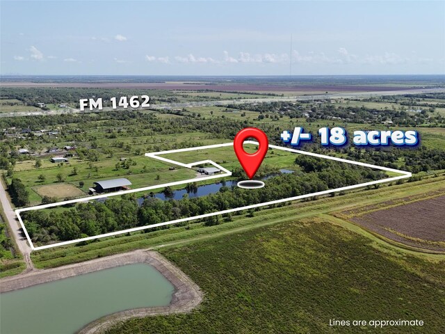 13803 Norris Rd, Rosharon TX, 77583 land for sale