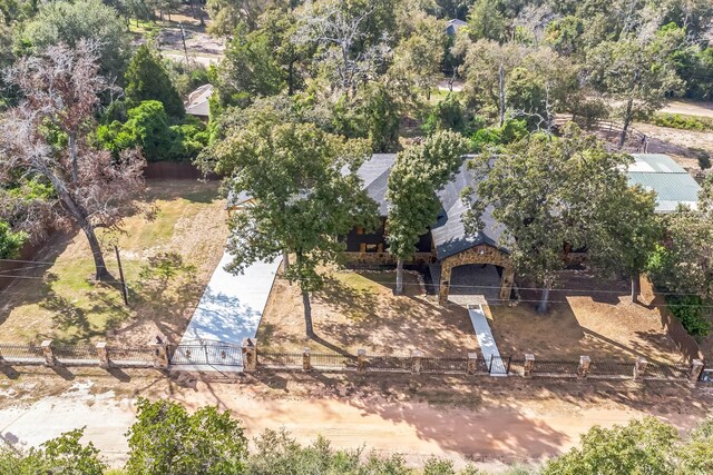24578 Derry St, Hempstead, TX 77445 - aerial view of property and surrounding area