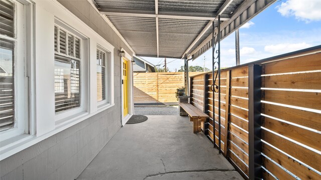 view of patio / terrace