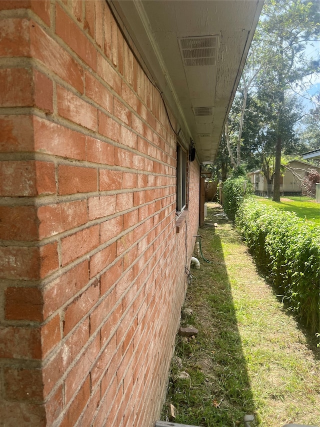 view of side of property