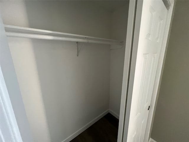 view of closet