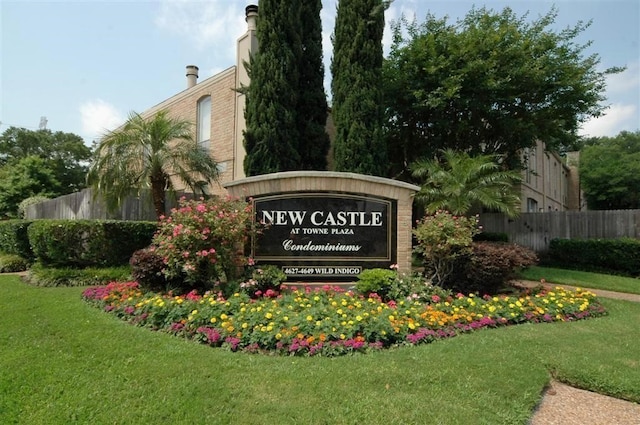 4641 Wild Indigo St Unit 449, Houston, TX 77027 - view of community / neighborhood sign