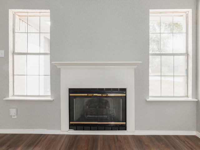 room details featuring wood-type flooring