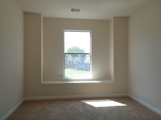 unfurnished room featuring carpet flooring