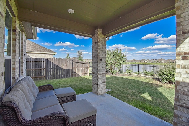 view of patio / terrace