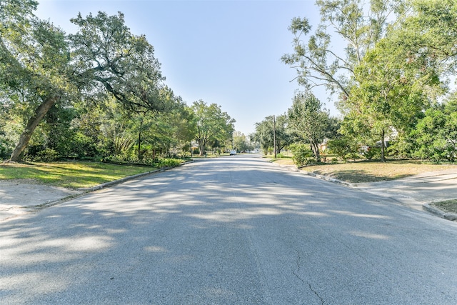 view of road