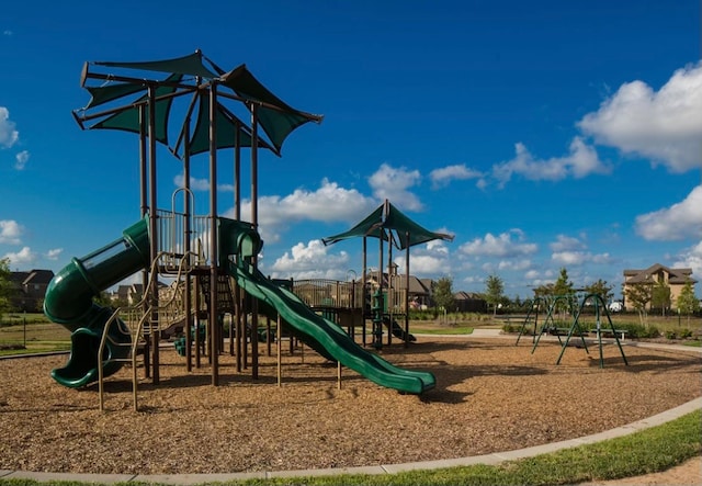 view of play area