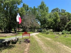 view of property's community featuring a yard