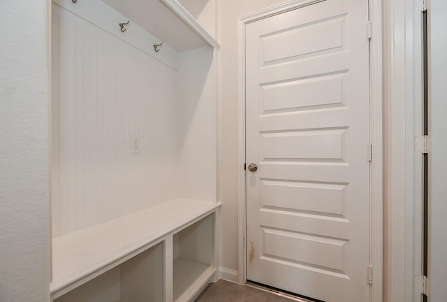 view of mudroom