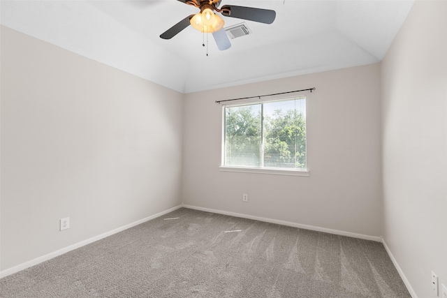12546 Castlestone Dr, Houston, TX 77065 - empty room with carpet floors, baseboards, and a ceiling fan