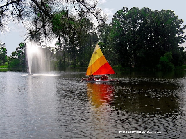 property view of water