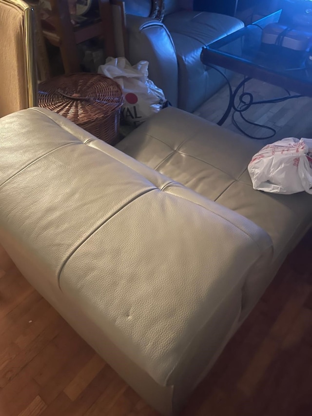 bedroom featuring hardwood / wood-style flooring