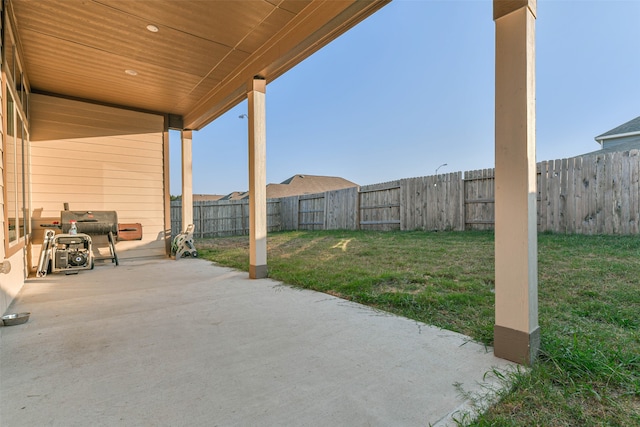 view of patio / terrace with grilling area