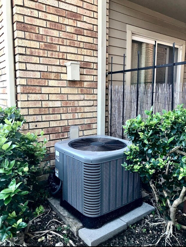 3600 Jeanetta St Unit 502, Houston, TX 77063 - exterior view of brick siding and cooling unit