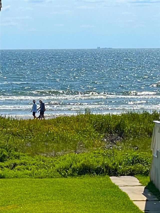 2619 Swan Ct, Surfside Beach, TX 77541 - water view with local beach