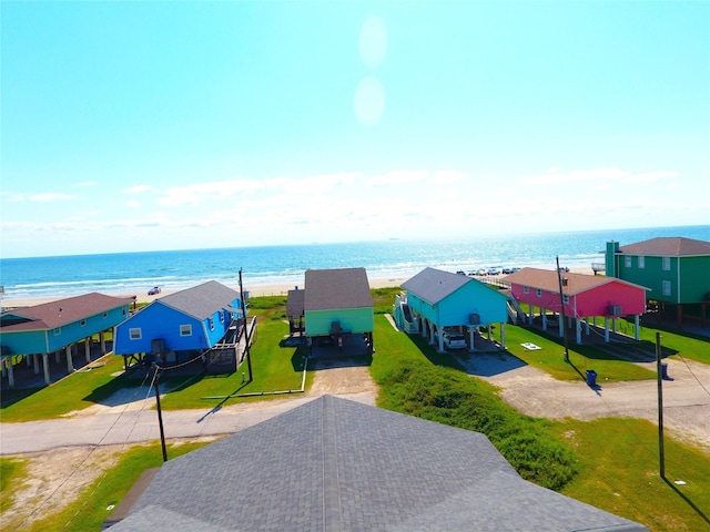 2619 Swan Ct, Surfside Beach, TX 77541 - aerial view of a nearby body of water