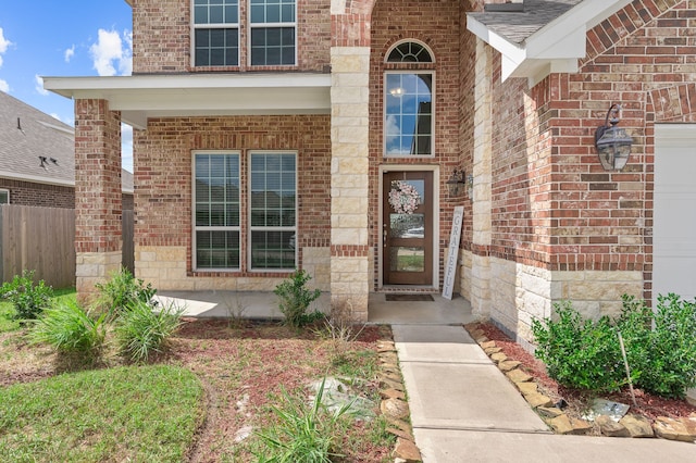 view of property entrance