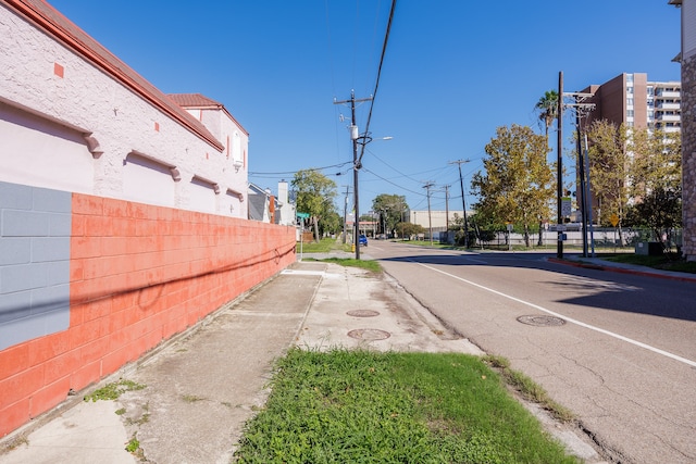 view of street