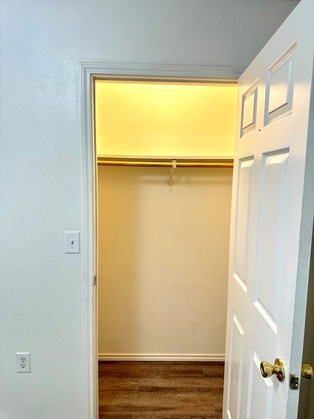 view of closet