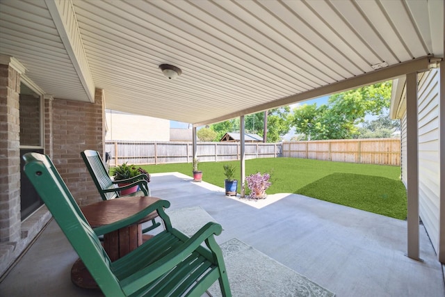 view of patio / terrace