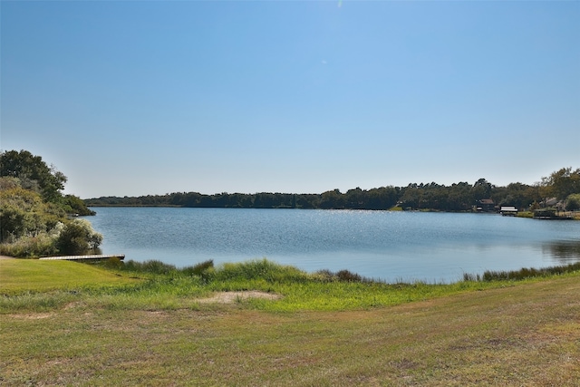 property view of water