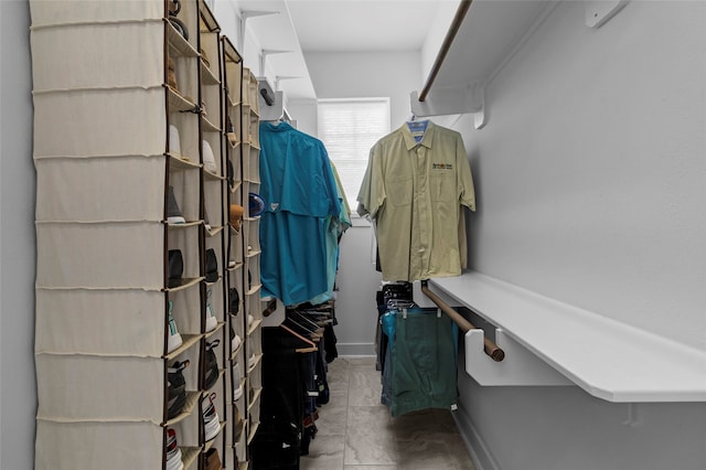 view of spacious closet