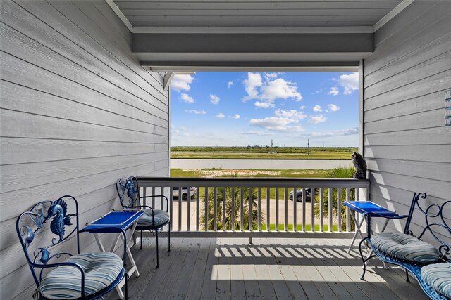 view of deck