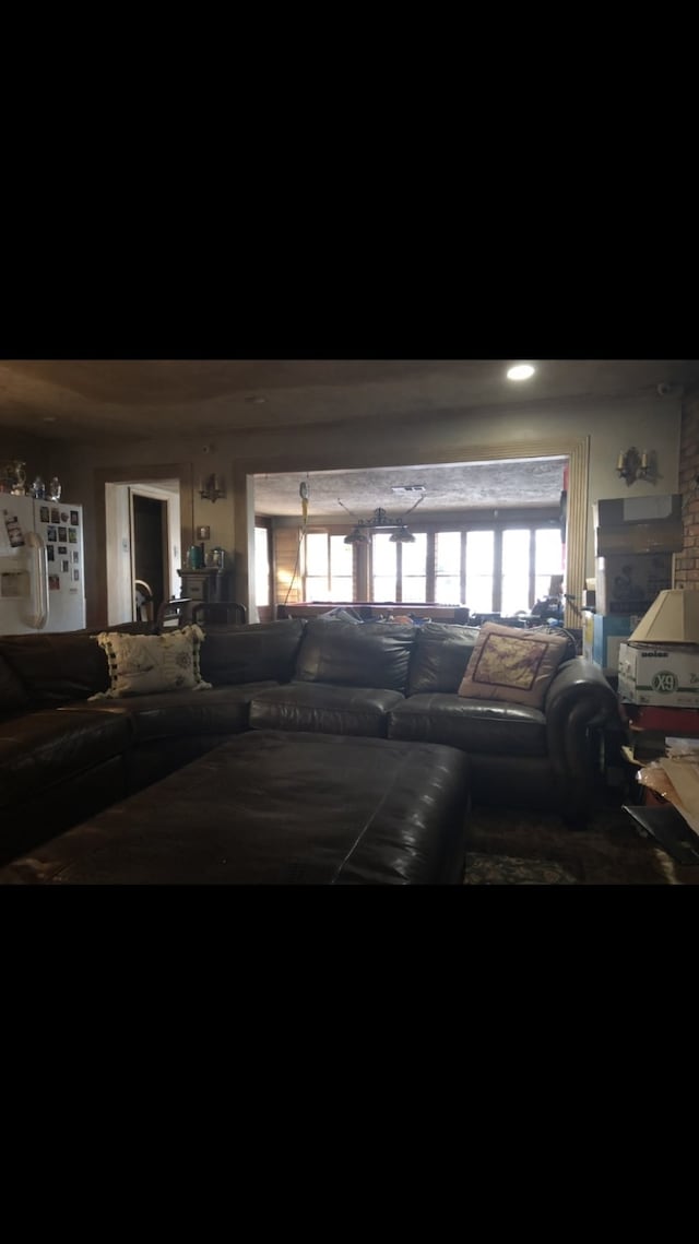 living room with a wealth of natural light