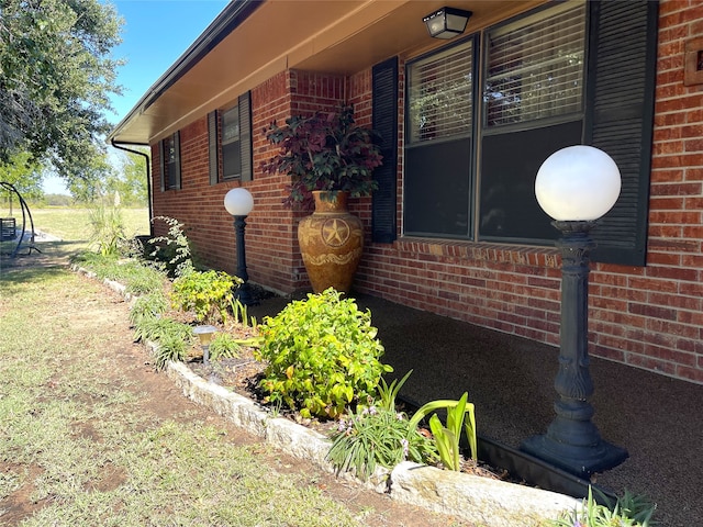 view of side of property