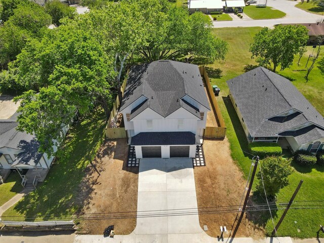 1310 E Alamo St A-B, Unit A-B Brenham, TX 77833 - drone / aerial view